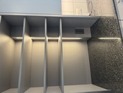 Rolloschrank mit Beleuchtung